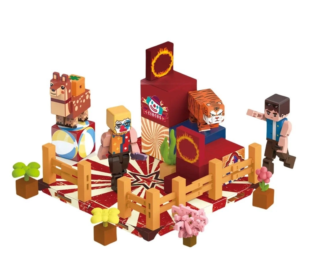 Park Building Blocks - Mini Bricks Plastic