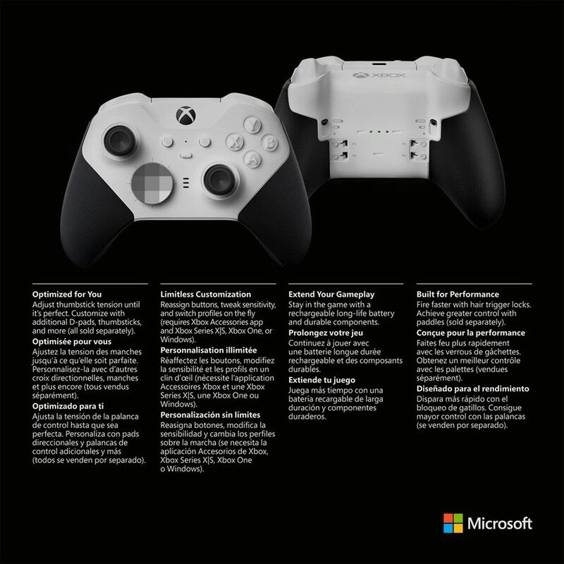 Xbox Elite Wireless Controller Series 2 Core White