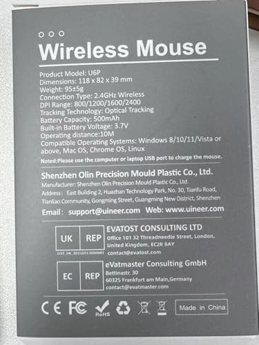 Bluetooth Mouse - Wireless