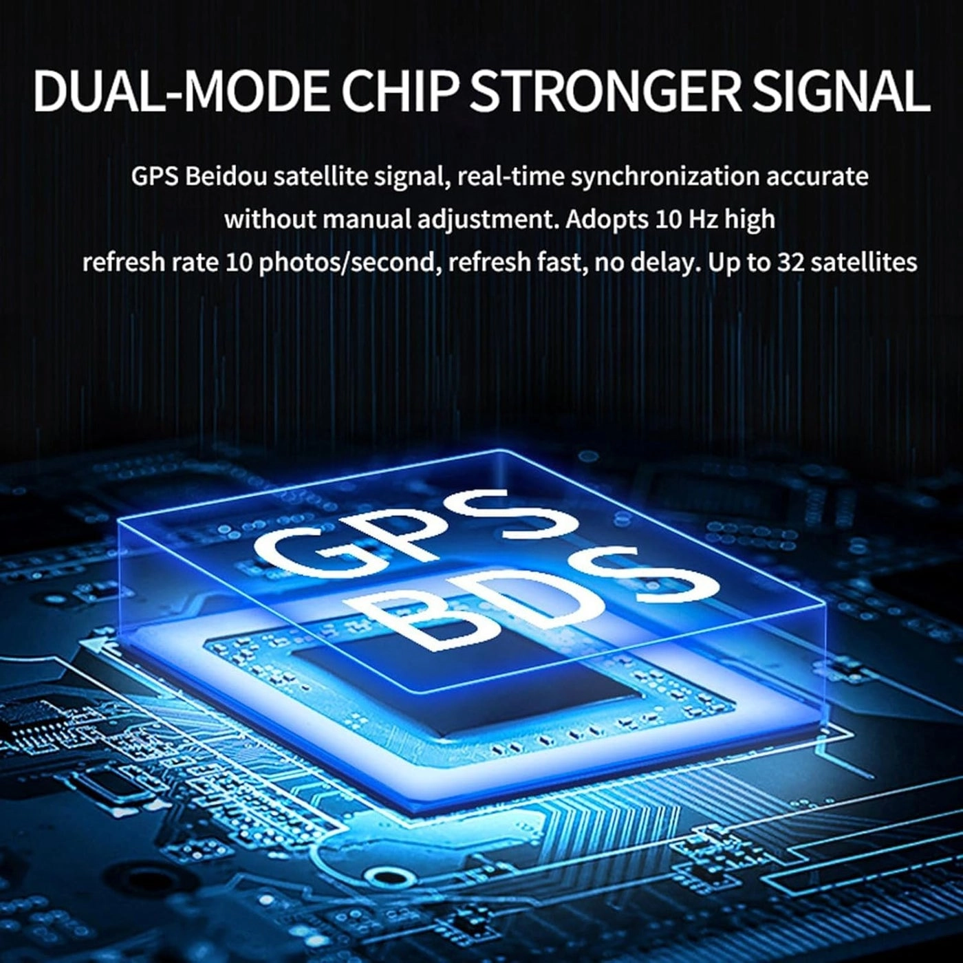 H4 Heads Up Display - GPS+BDS Plug and play