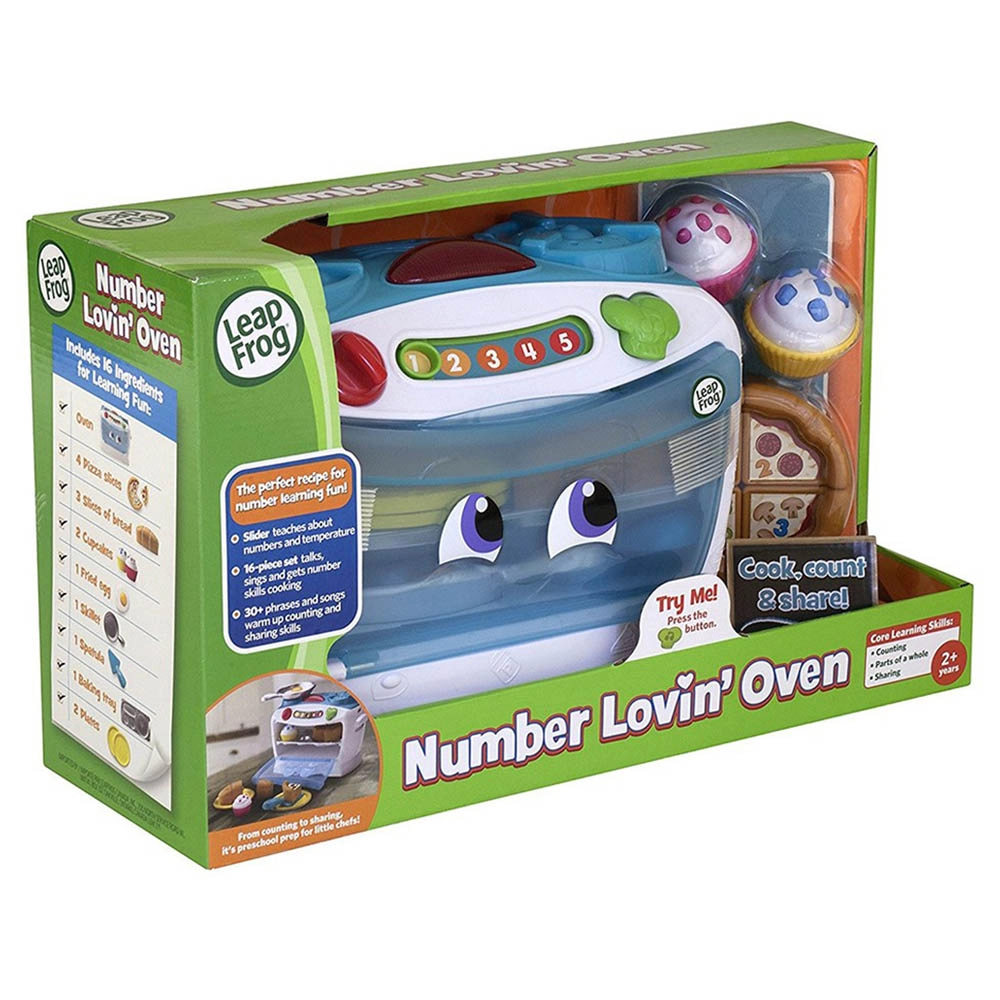Number Loving Oven - Suitable for ages 2 years and above 16 pieces