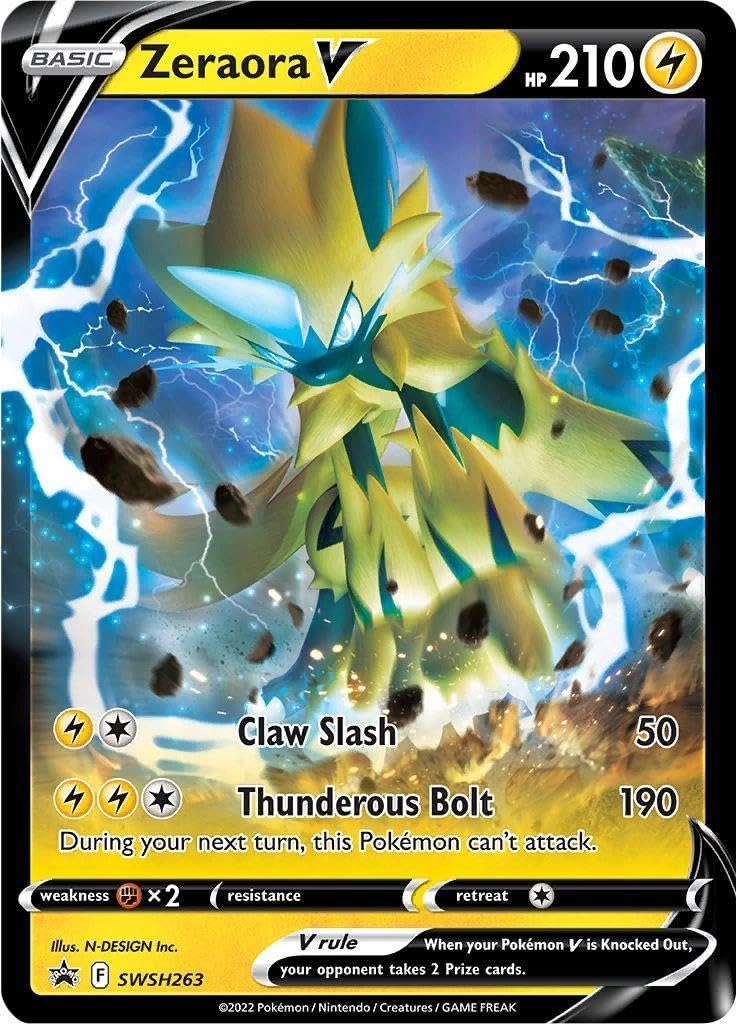 Pokémon Zeraora V SWSH263