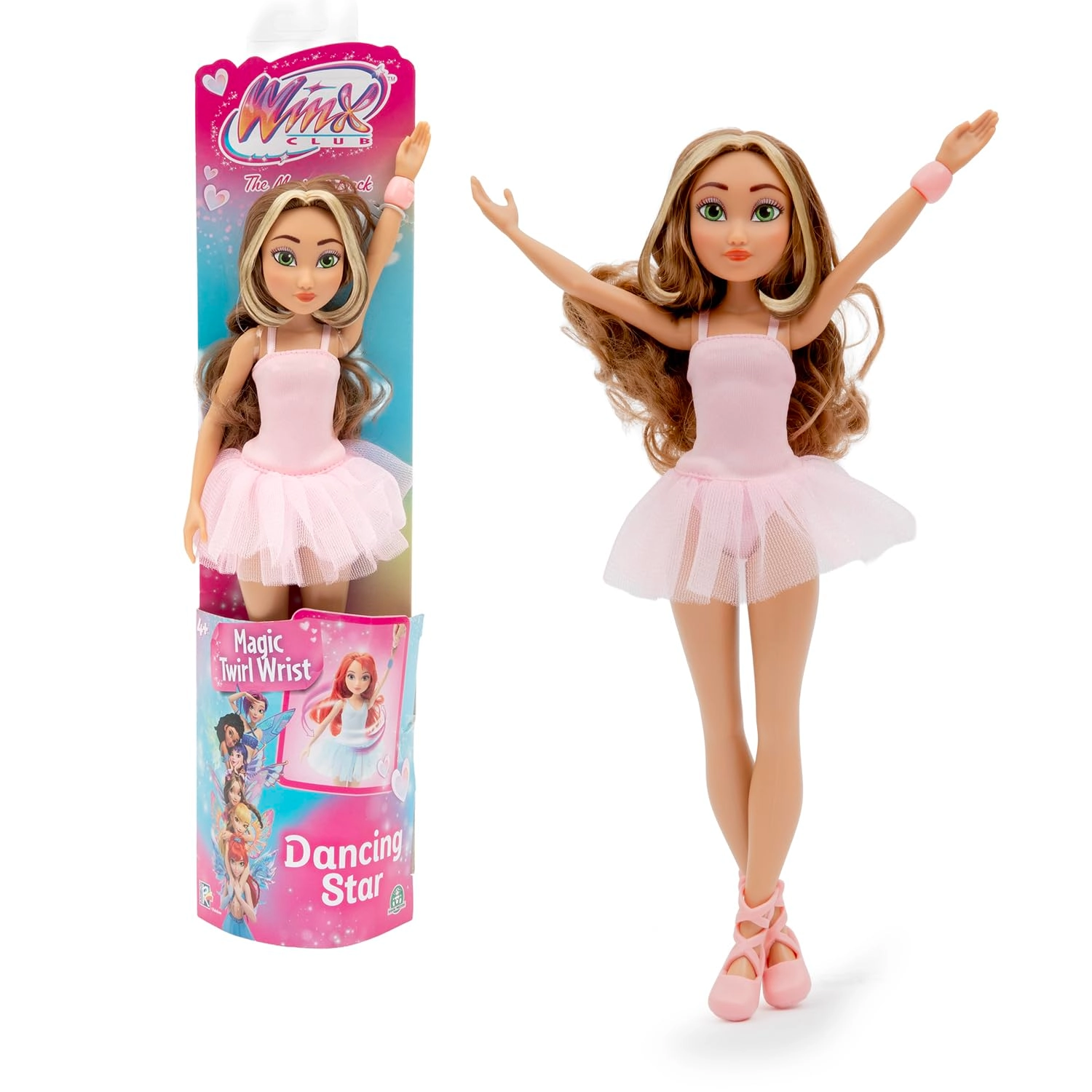giochi preziosi spa Flora Articulated Doll - 27 cm Pink