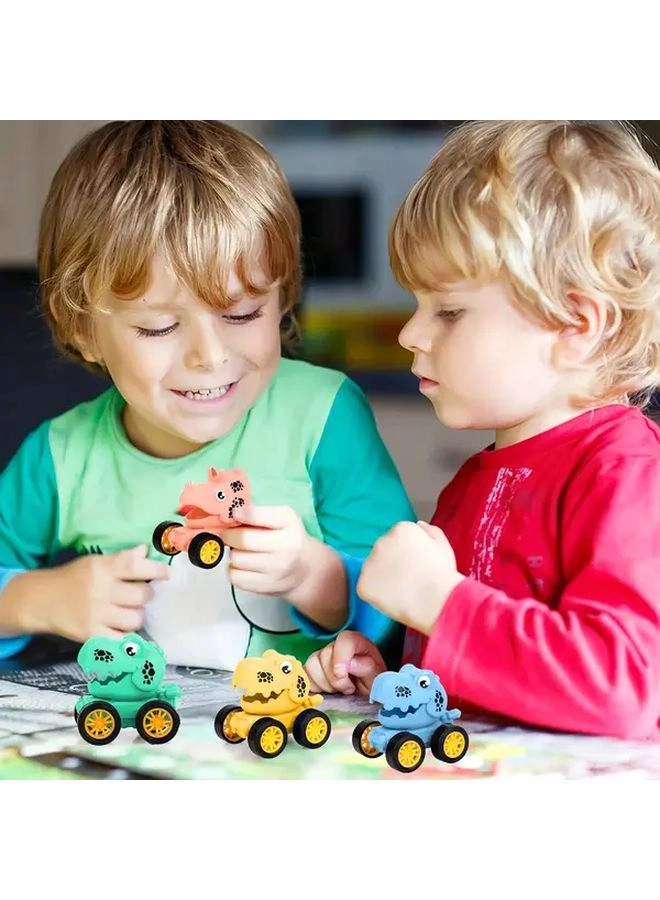 Mini Dinosaur Wind Up Toy Cars - 24pcs Set