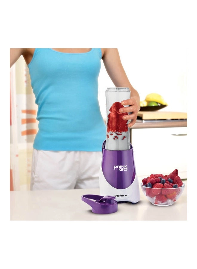 ART563-PRPL - Drink N Go Smoothie Blender Purple/White