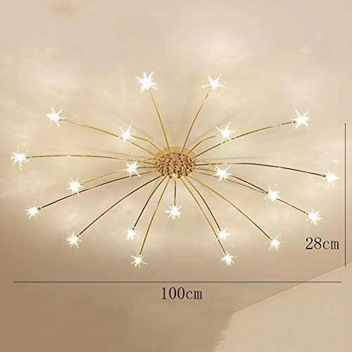 Nordic Art Stars Ceiling - G4 21 head Black and white light