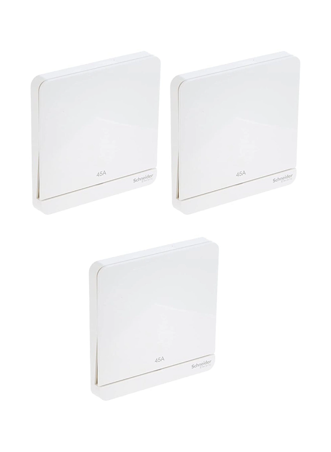 AvatarOn 45A 1-Gang Double Pole Switch - 3 pcs