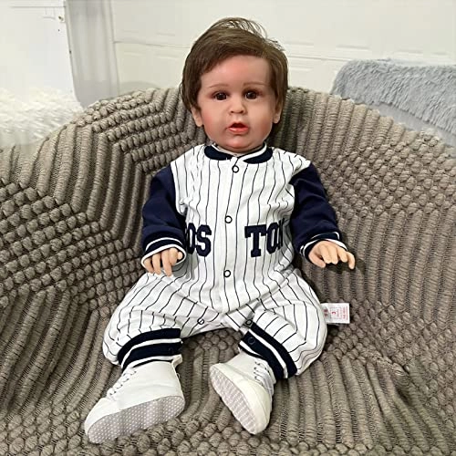 Reborn Baby Doll - 55cm 22" Vinyl Cotton Body