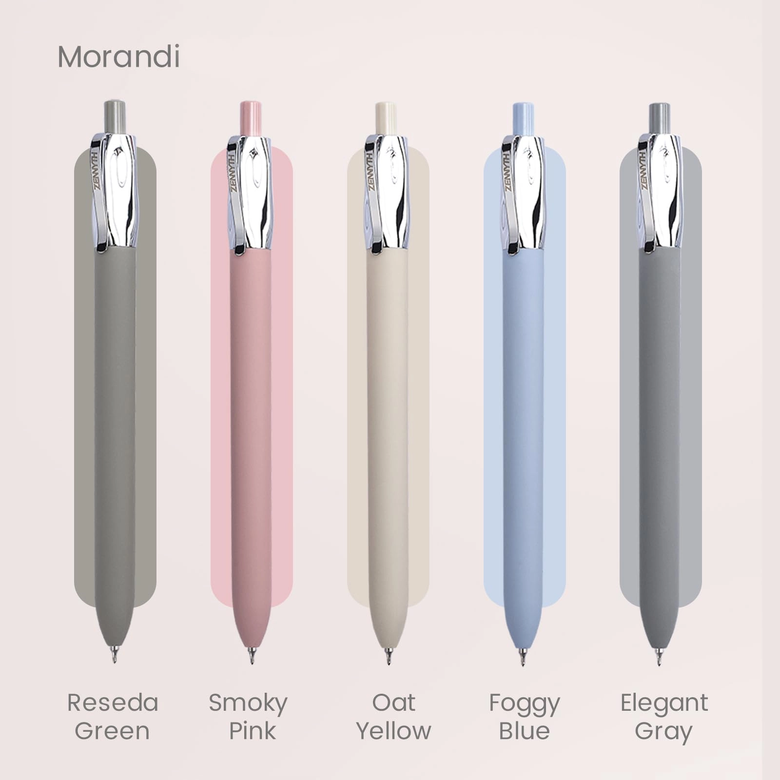 Gel Pens - 5.0 Count 0.5mm Millimeters
