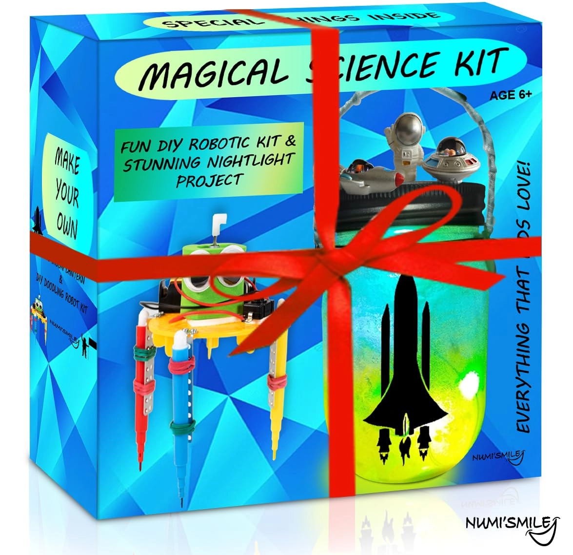 Space Night Light & DIY Robotic Kit - STEM