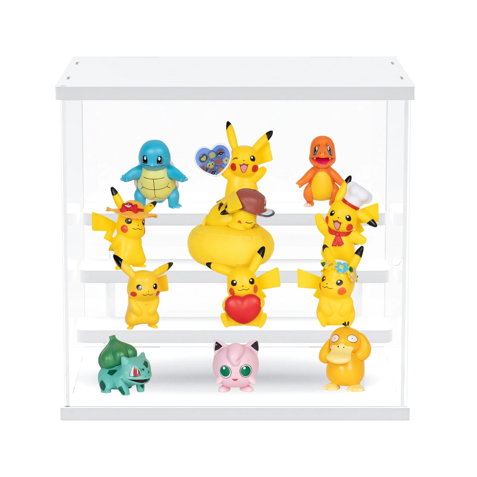 4 Tier Clear Acrylic Display Case - 1