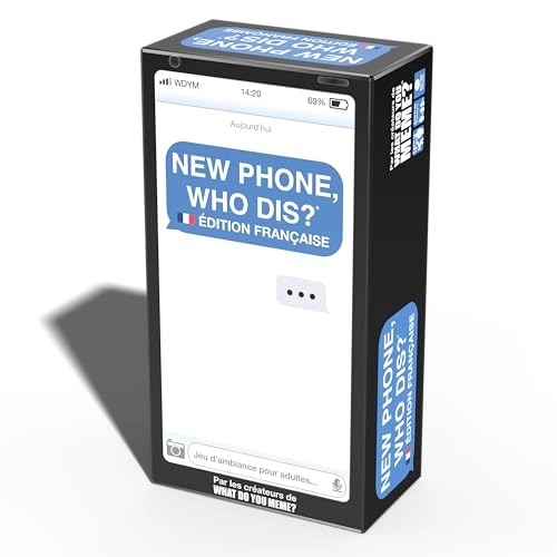 What Do You Meme: New Phone Who Dis? - Card Game (French)