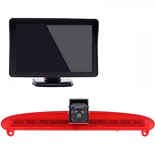 TFT LCD monitor - 4.3 inch + car rear view camera - Night vision Wireless 1280 x 720