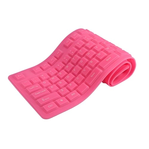 108 Keys USB Silicone Foldable Keyboard