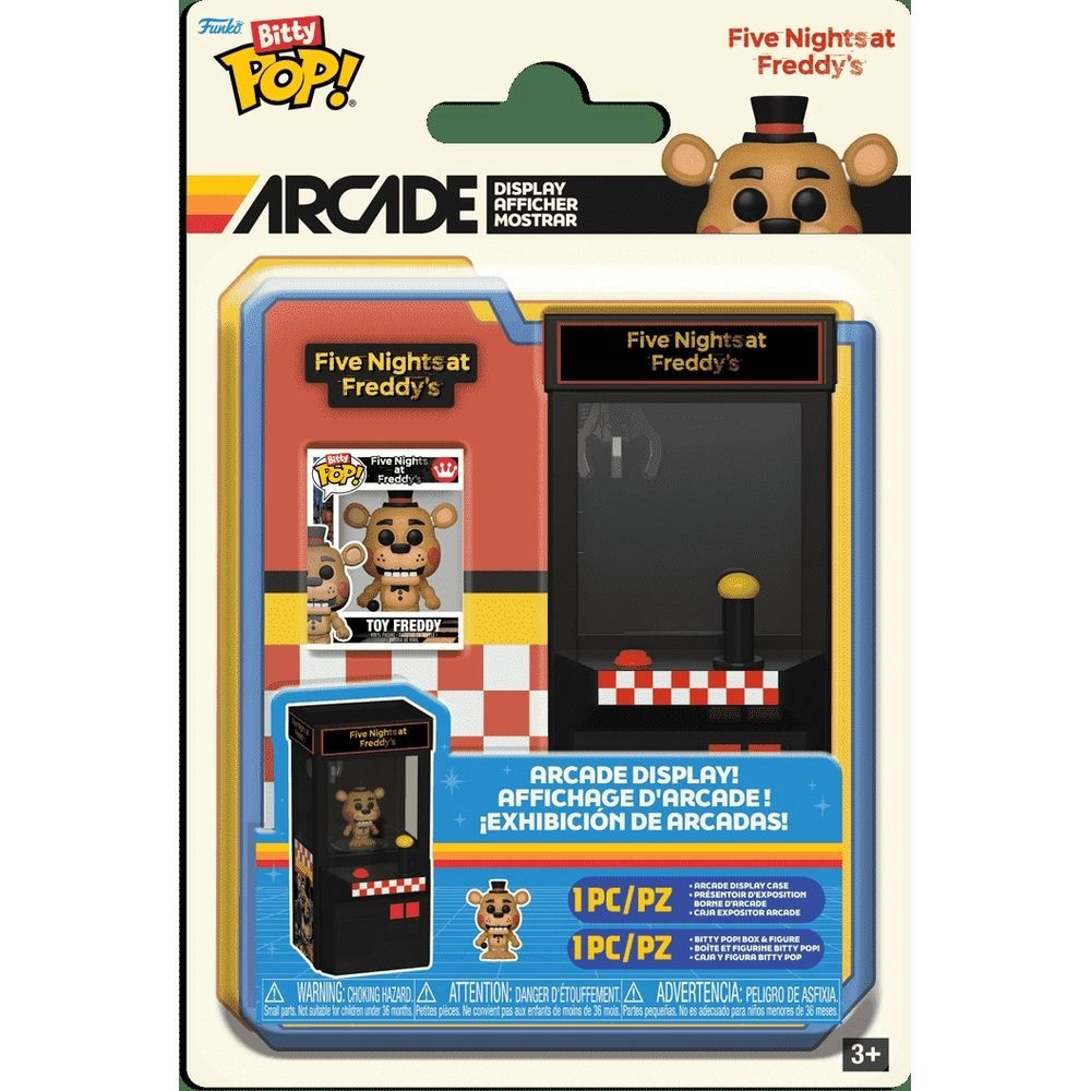 FUNKO TOYS Toy Freddy - Five Nights At Freddy's - Bitty Pop Arcade (8.8 cm) (FU85251)
