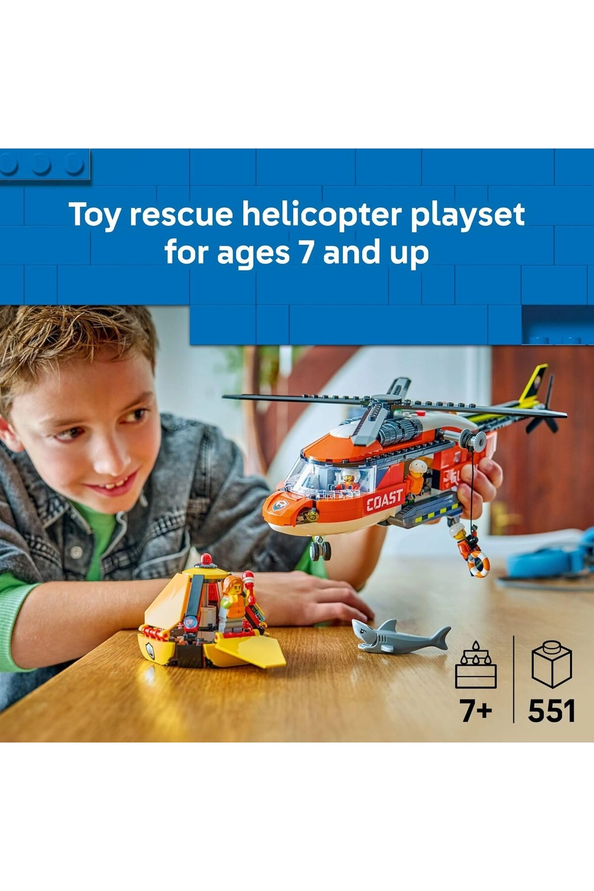 City Coast Guard Helicopter (60503)