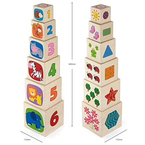 Nesting & Stacking Blocks - 1 Year+ Six