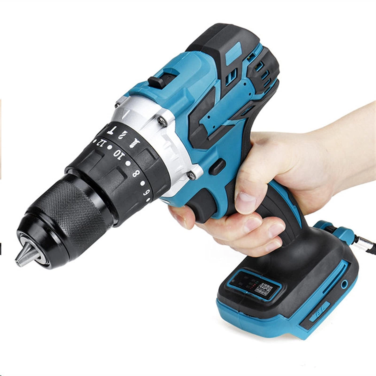 3 in 1 Electric Hammer Drill - Cordless 25+3 N.m 10mm