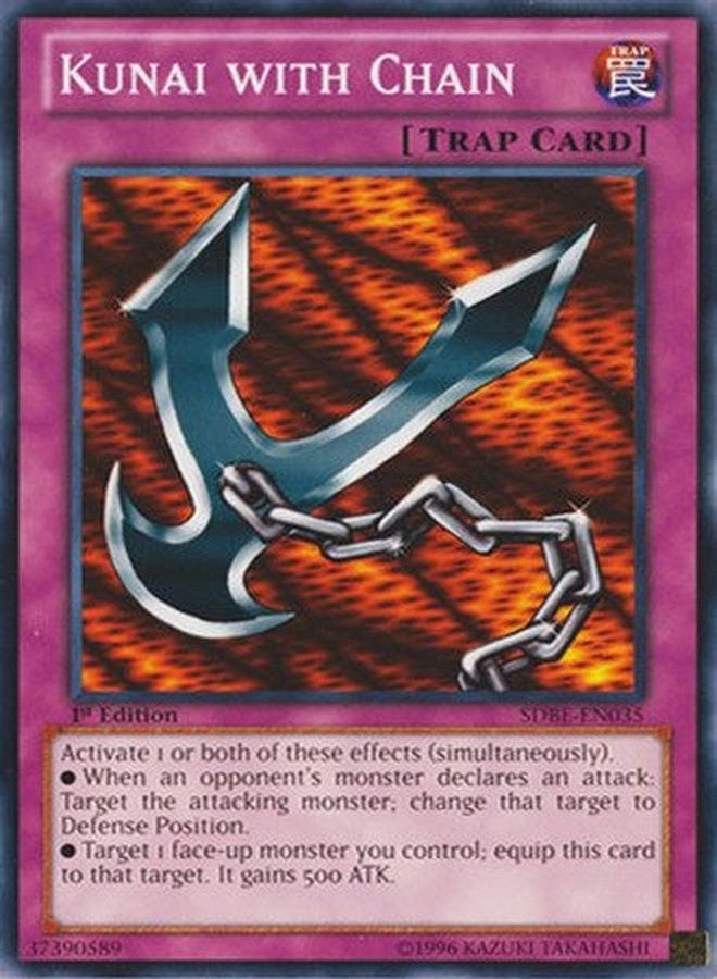 Yu-Gi-Oh! Kunai with Chain SDBE-EN035 - English