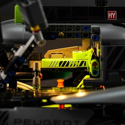 LED Light Set for Lego 42156 - Technic Peugeot 9X8 USB