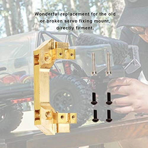 Servo Fixing Mount - Yellow Brass Trx-4