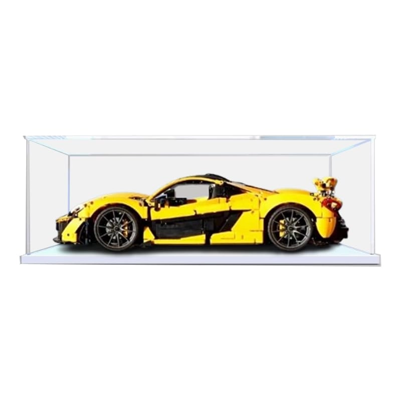 HCAEIOFJ Acrylic Display Case for LEGO McLaren P1 42172