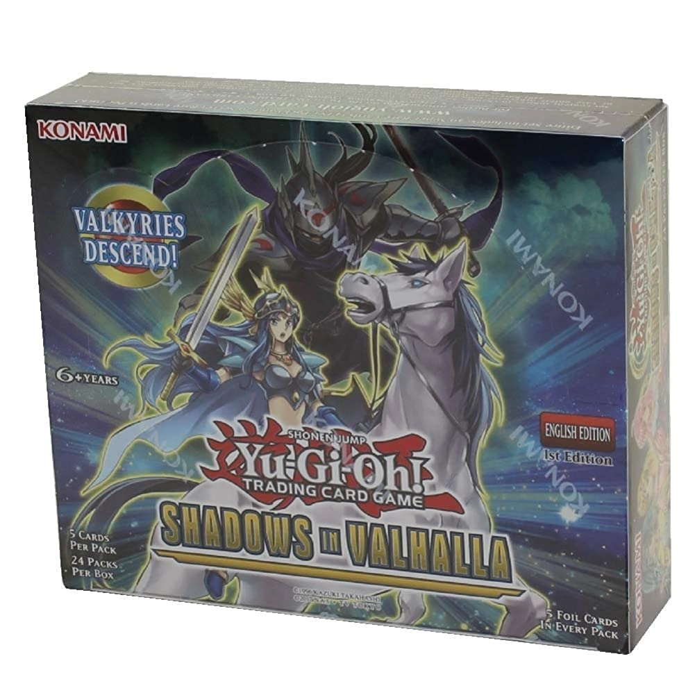 Konami Shadows Over Valhalla Booster Display - 5 cards