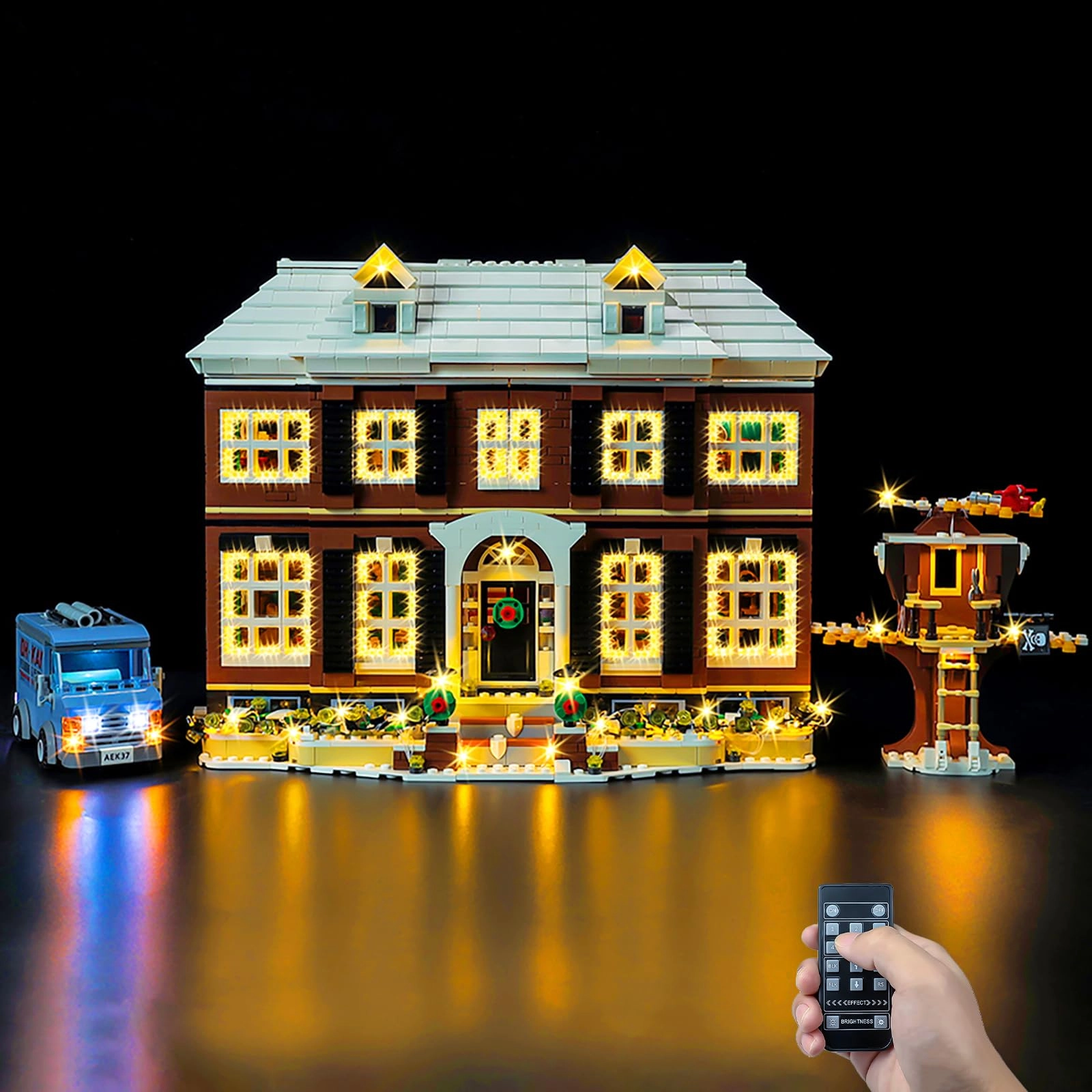 Kyglaring LED Lighting Kit - for Leg0 21330 Ideas Home Alone