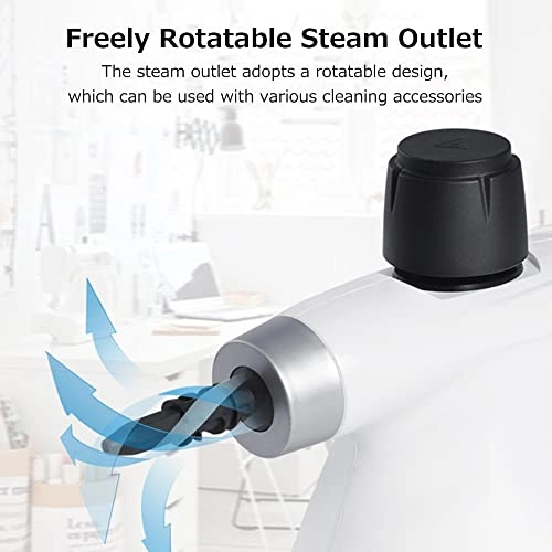 Small Handheld Steam Cleaner - White 1.37 Kilograms