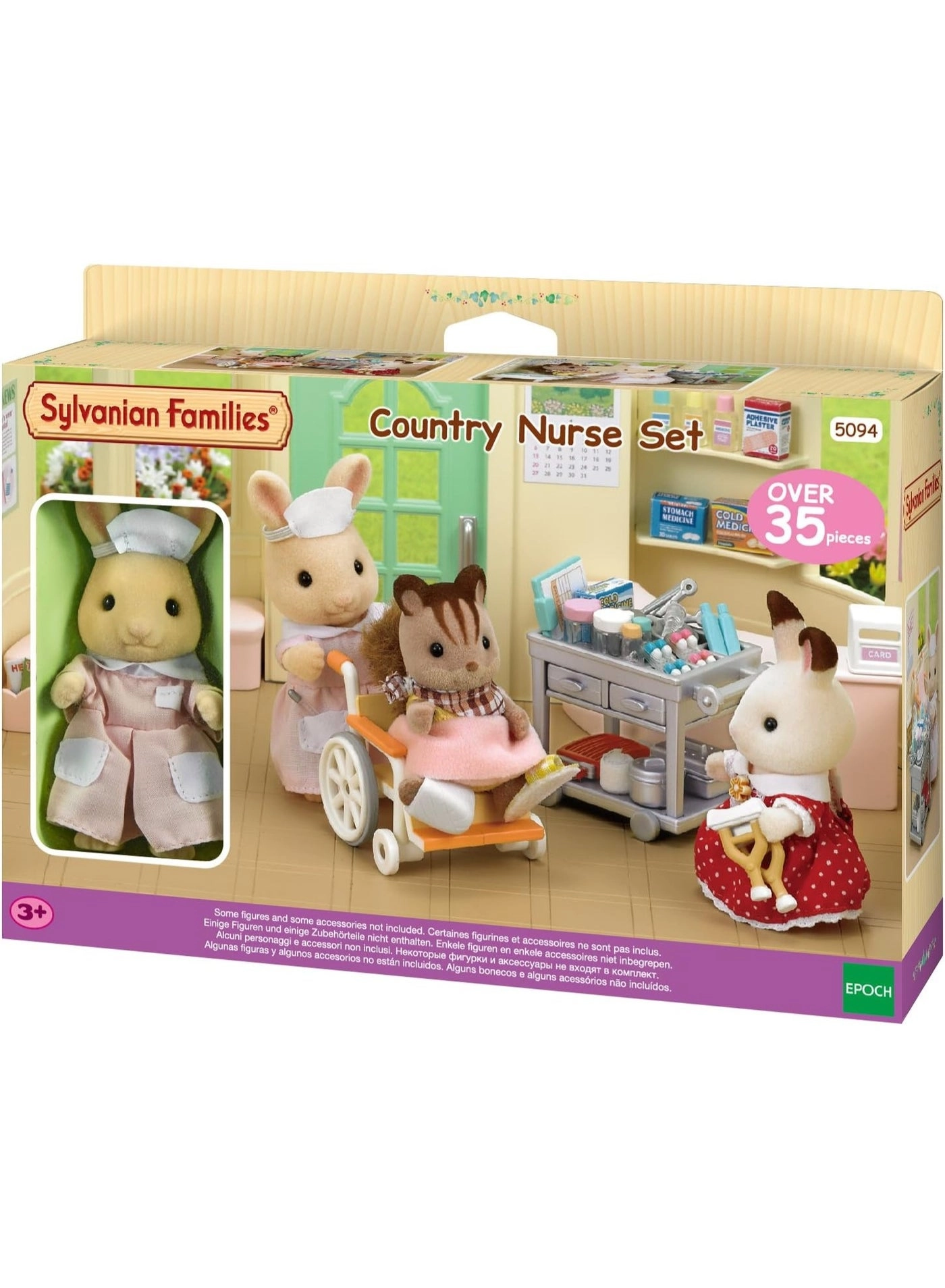 Sylvanian Families Country Nurse Doll Set