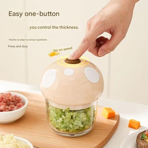 Mini Electric Food Processor