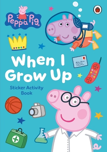 Peppa Pig When I Grow Up Activity Sticker Book 16 pcs