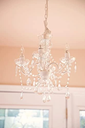 Original Plug-in 4 Light Hanging Swag Chandelier - 20 inches 23 inches