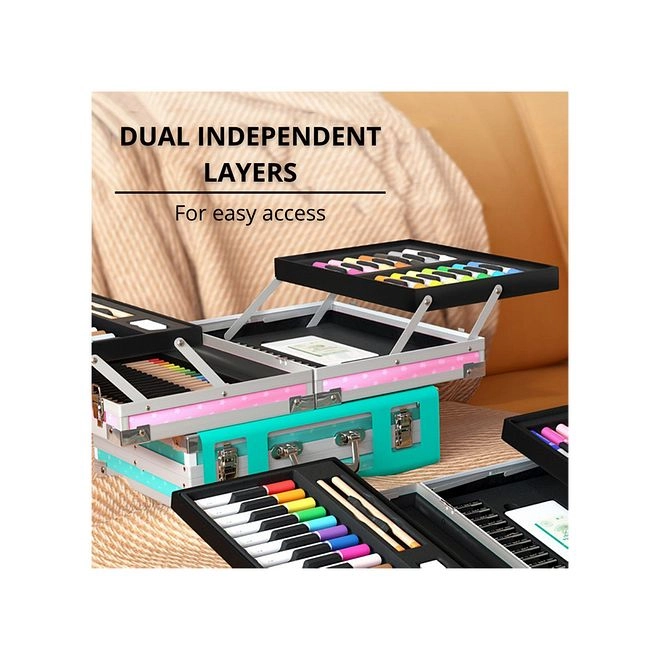 Little Artist Suitcase - Green 3+