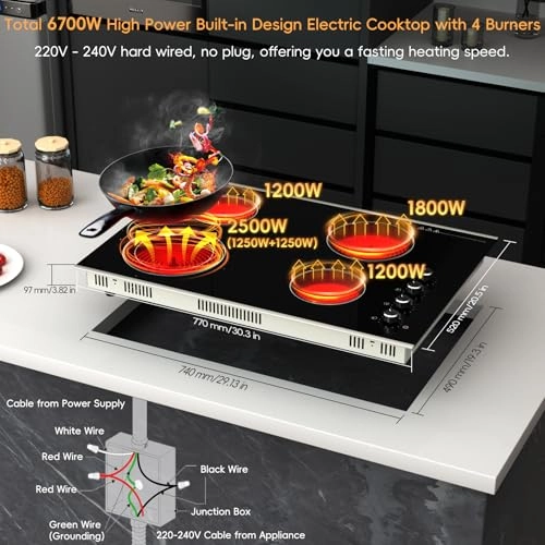 LT4-61-US35-1V0 Ceramic hob