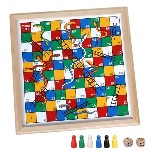 Snakes and Ladders - Pine Wood FSC Certified