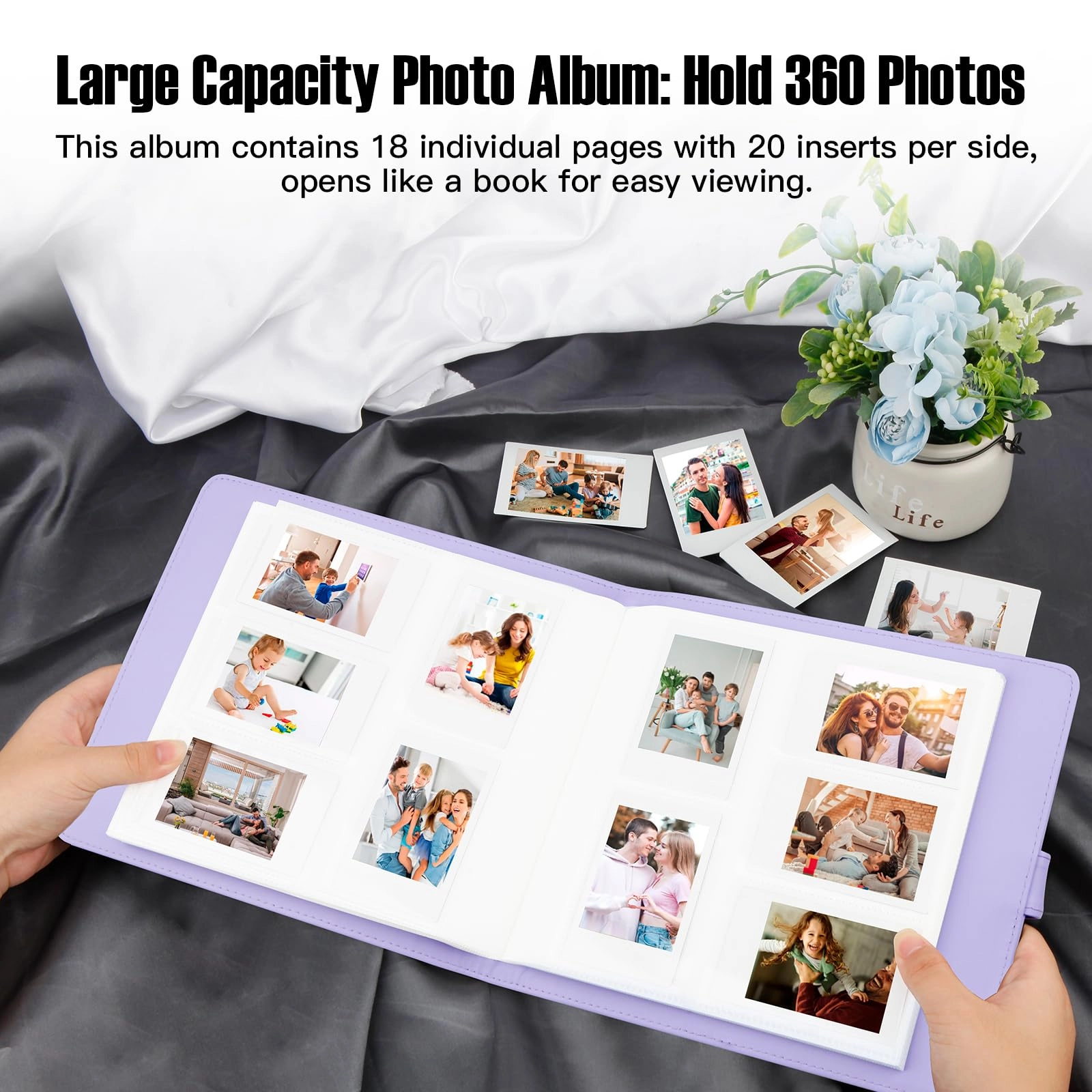 Mini Photo Album - 360 Pockets