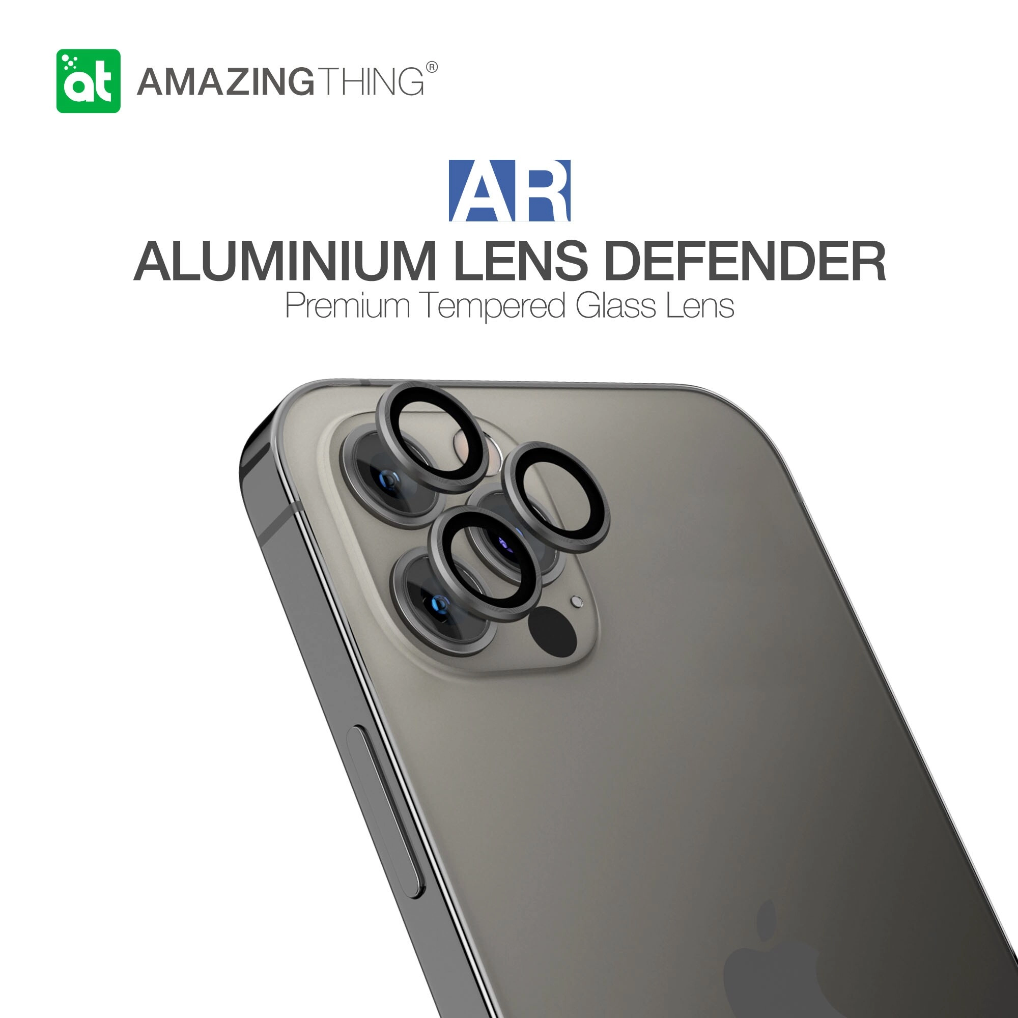 SUPREME AR Lens Defender - Apple iPhone 12 Pro MAX (6.7 inch) (3 Camera Lenses)