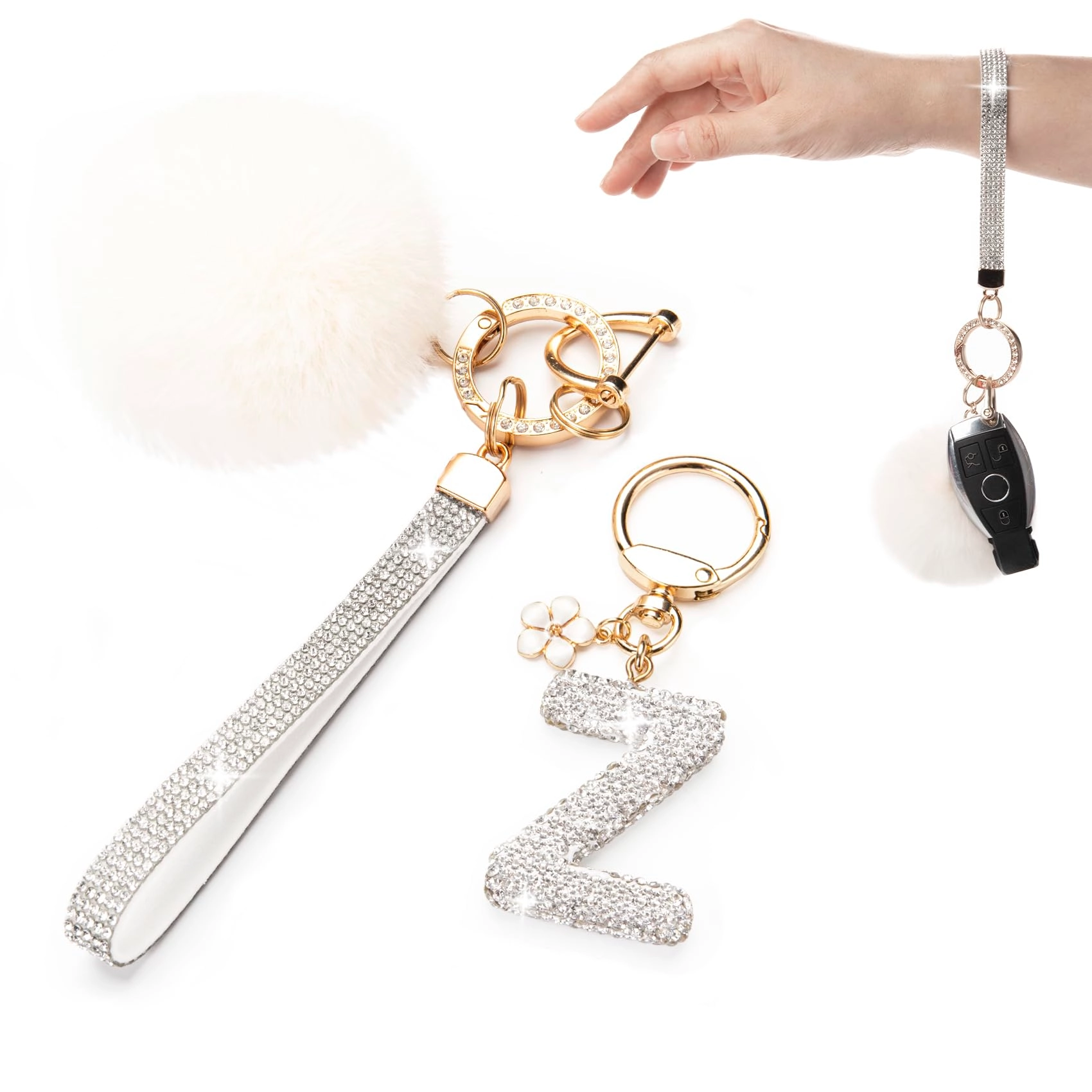 Initial Keychain - Letter