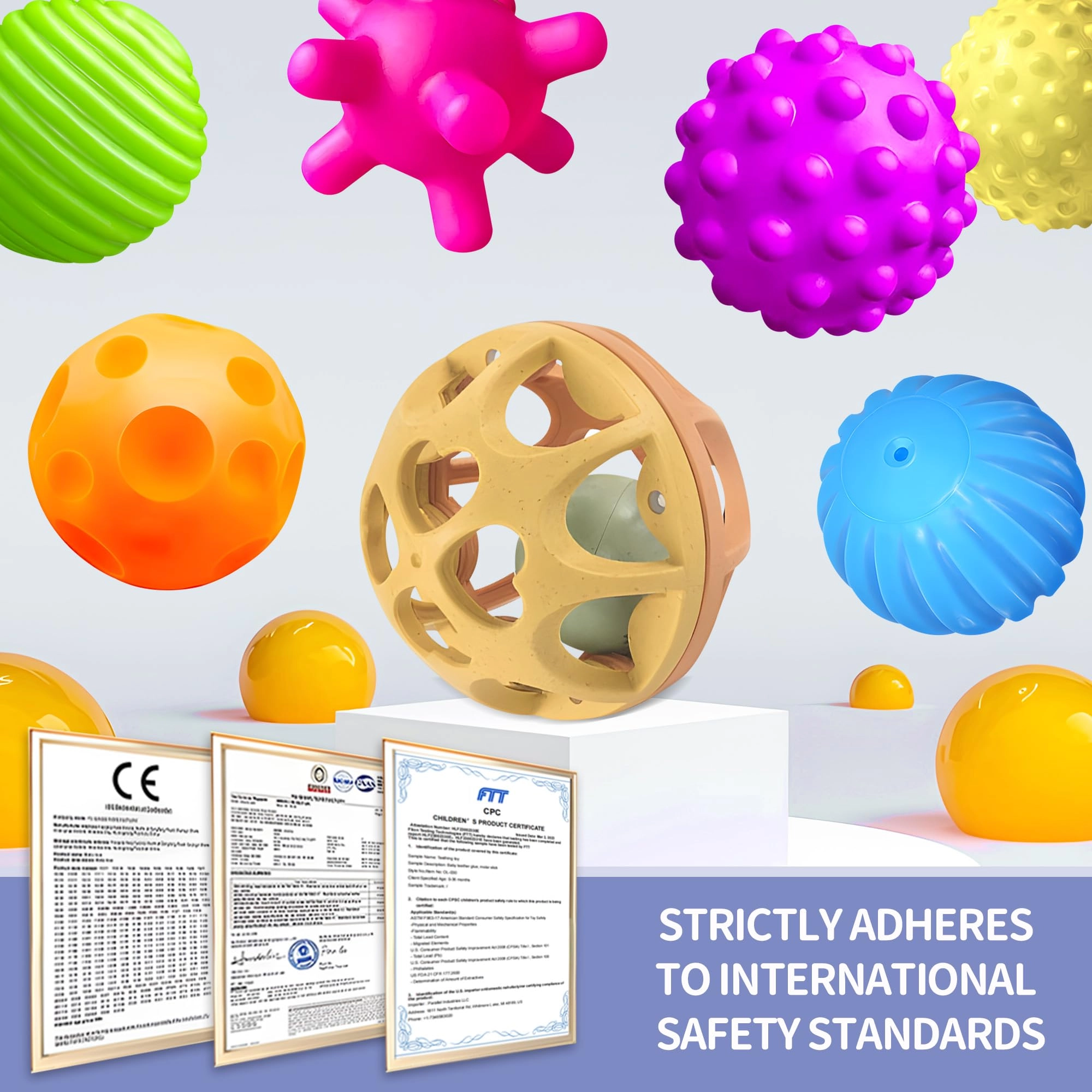 Sensory Balls - Plastic 7