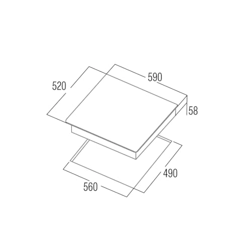 IB 6303 E2 Induction hob