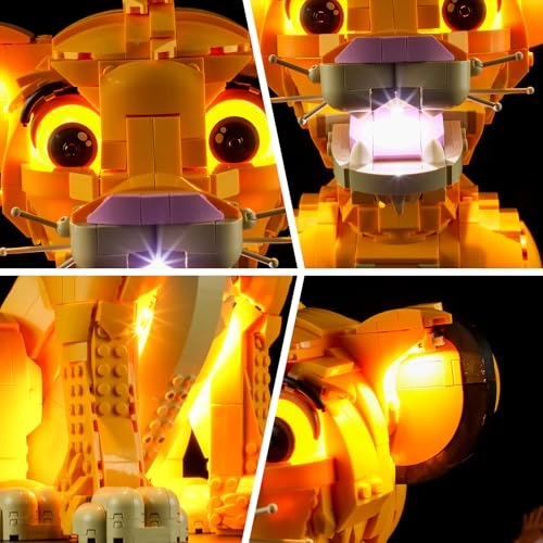 Light Kit for Lego 43247 Simba The Lion King - LED USB