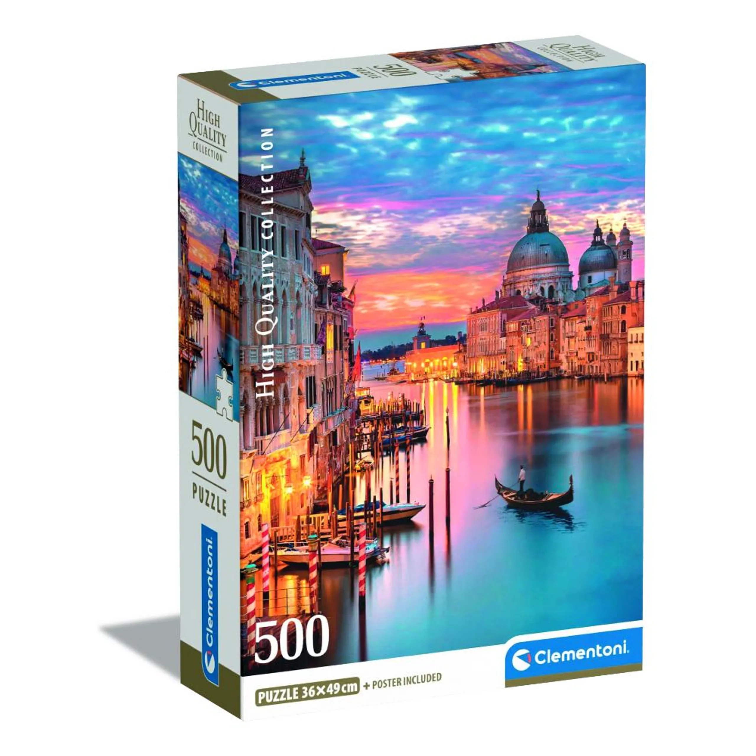Clementoni HQC Venice Puzzle (527-35542) - 500 pcs