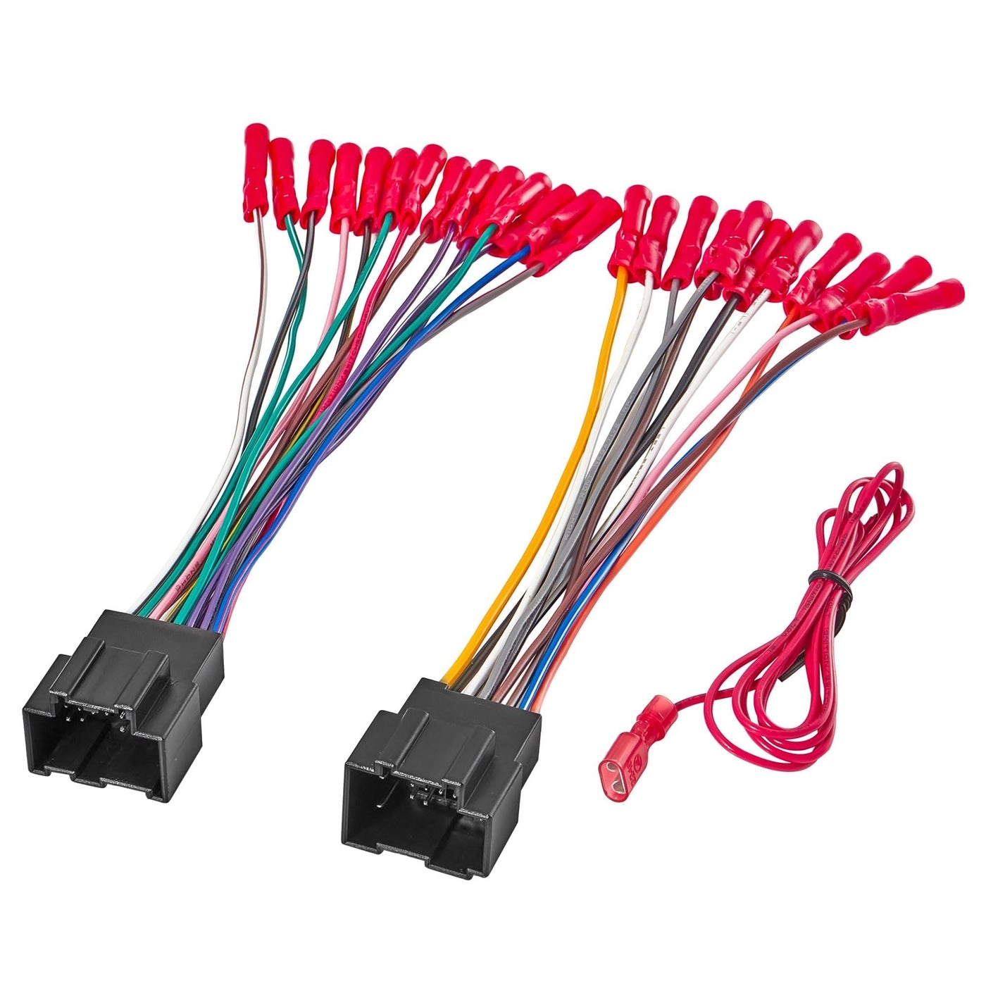 RED WOLF Factory Stock OE Radio Stereo Wire Harness Adapter - GM GMC Chevrolet Pontiac Buick