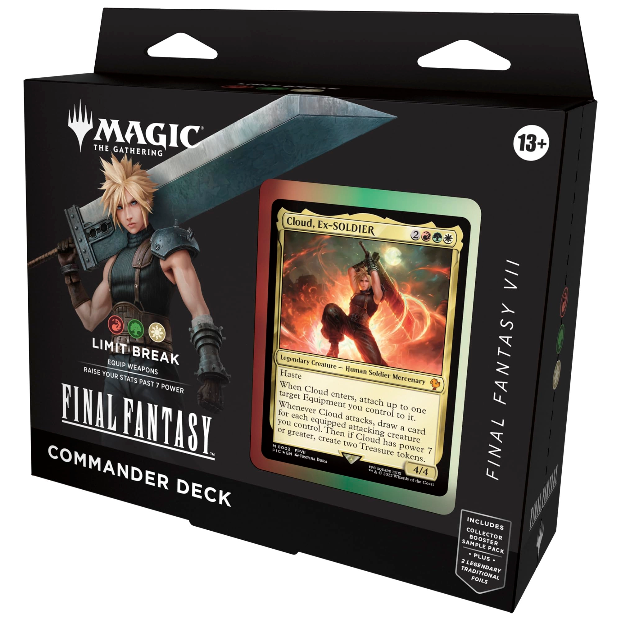 Magic: the Gathering FINAL FANTASY VII Commander Deck - Limit Break - 100pcs