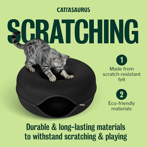 Peekaboo Cat Cave - Premium Scratch-Resistant Felt