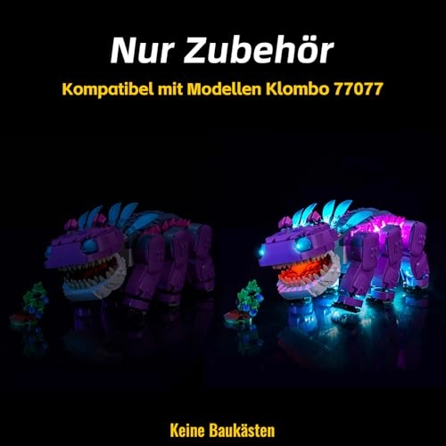 LED Light Set - 77077 Compatible Purple Battery & USB Powered