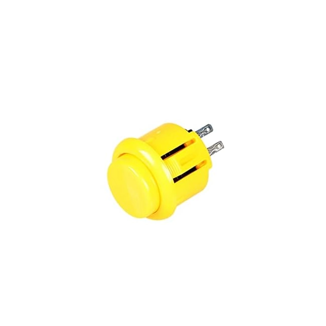 24mm Arcade Push Buttons - 12x OEM Microswitches