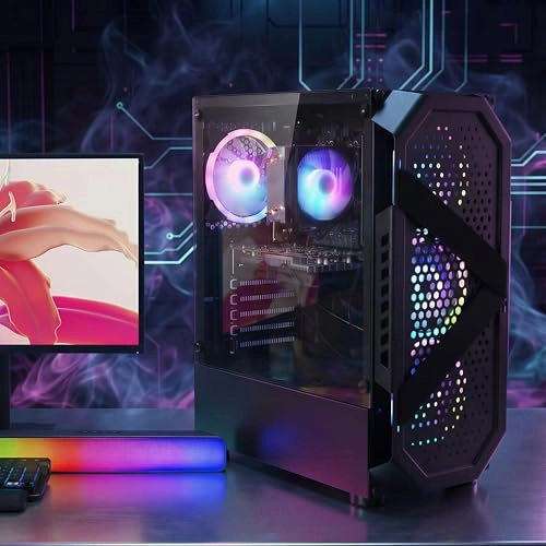 Gaming PC Desktop - 16GB 512GB Ryzen 5 5500