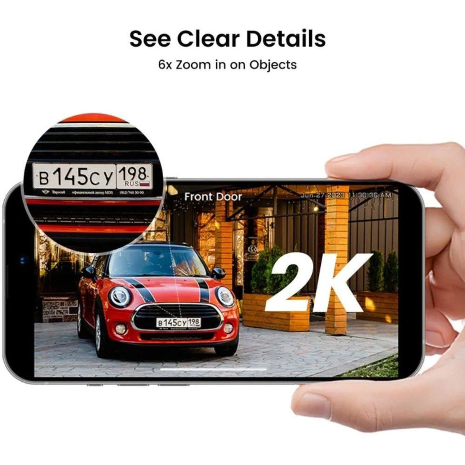 Solar Security Cameras - 2 2K QHD